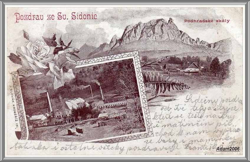 Svatá Sidonie - r. 1900 a